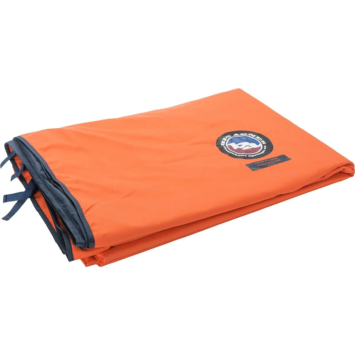 Tent Floor Protector - Orange/navy - 58x90