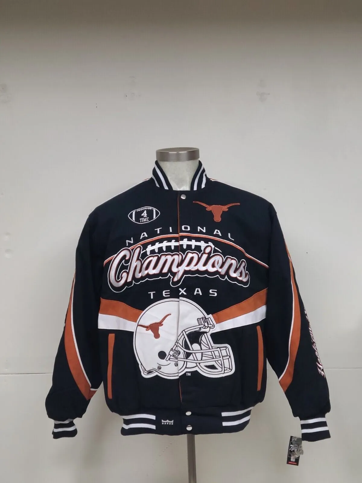 Texas Longhorns 4 Time Championship Jacket