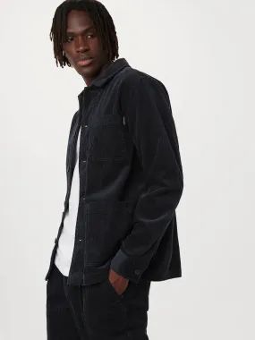 The Corduroy Chore Jacket in Deep Blue