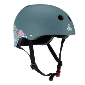 Triple 8 Skateboard Helmet Certified Sweatsaver Lizzie Armanto Size S/M