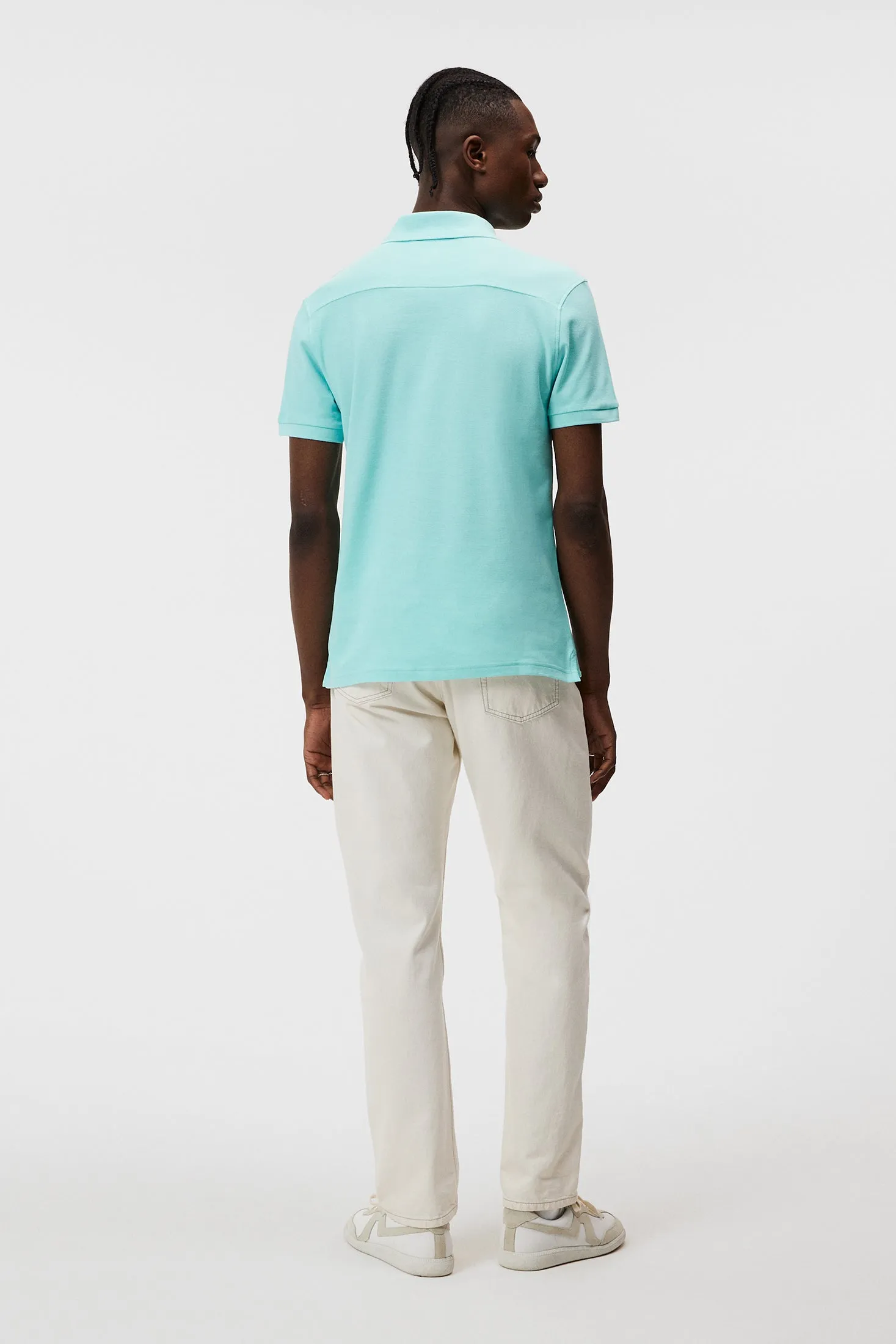 Troy Polo shirt / Aqua Splash