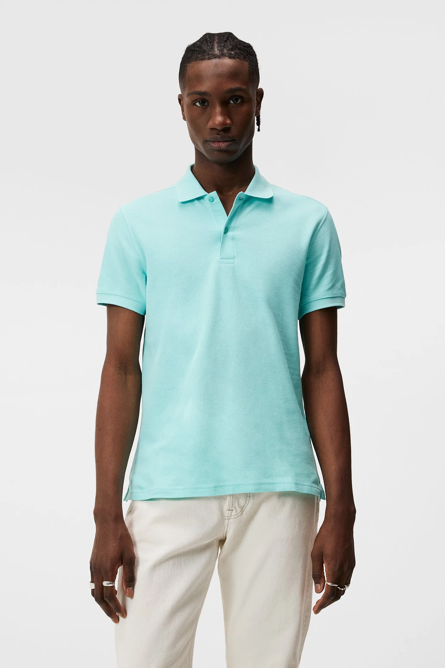 Troy Polo shirt / Aqua Splash