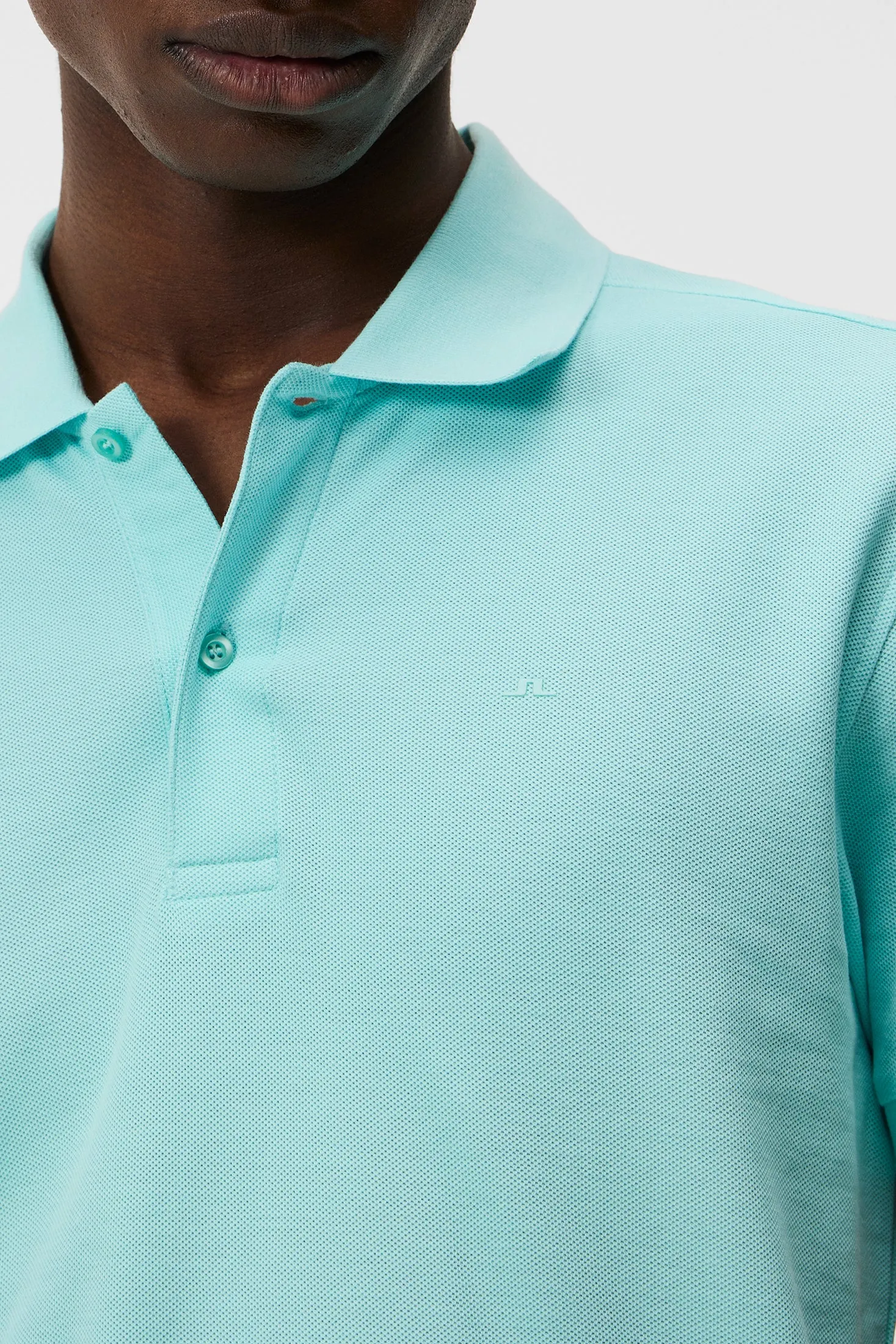 Troy Polo shirt / Aqua Splash