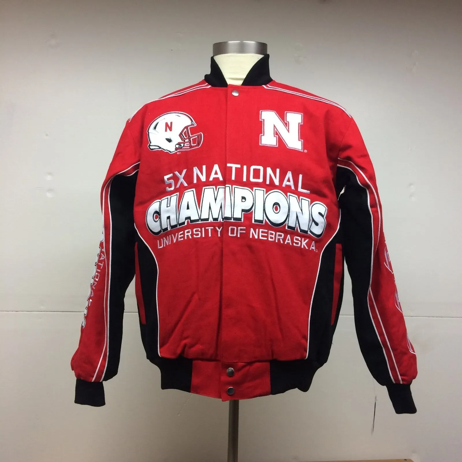 University of Nebraska 5-Time Football Championship Jacket