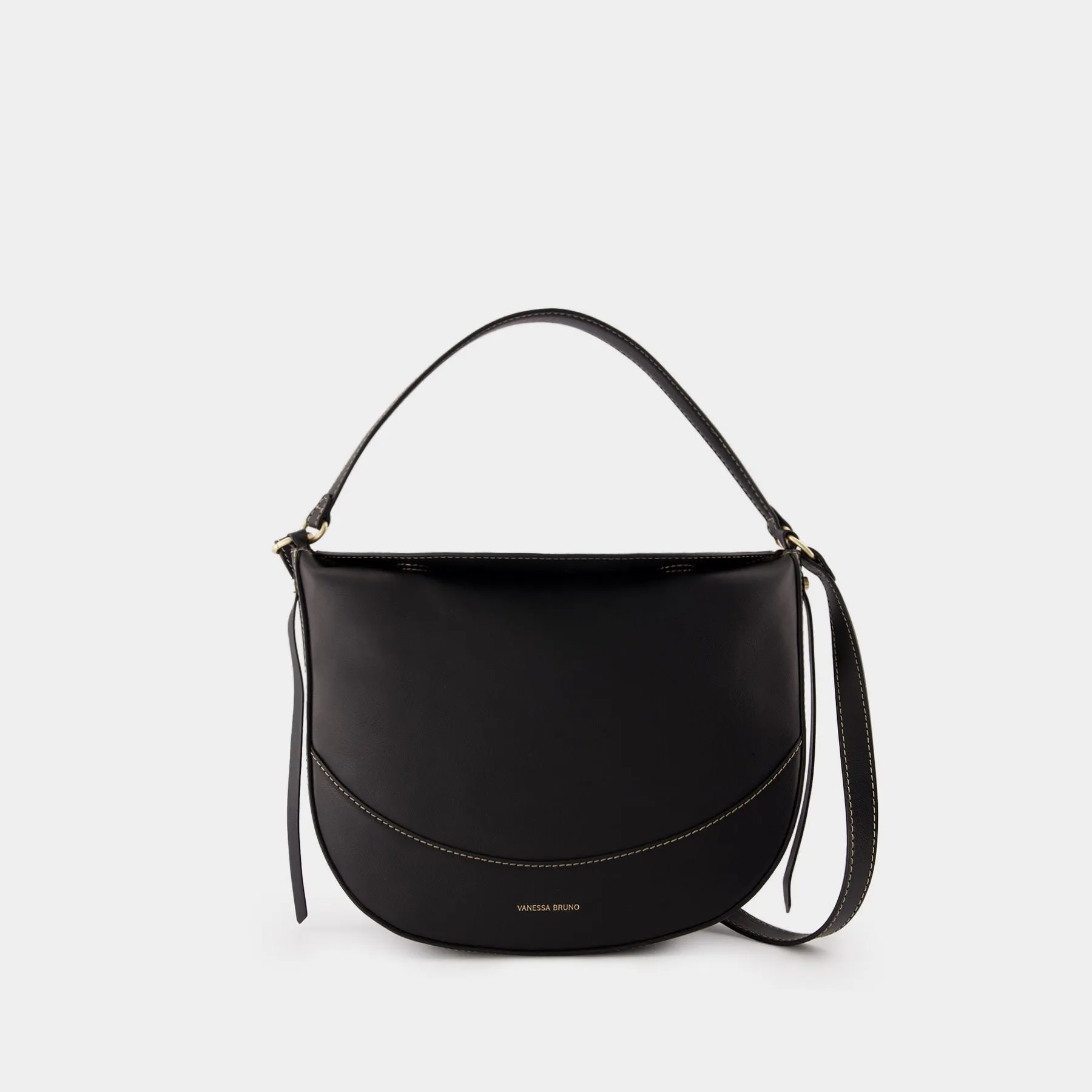 Vanessa Bruno  Daily Bag Crossbody - Vanessa Bruno - Leather - Black