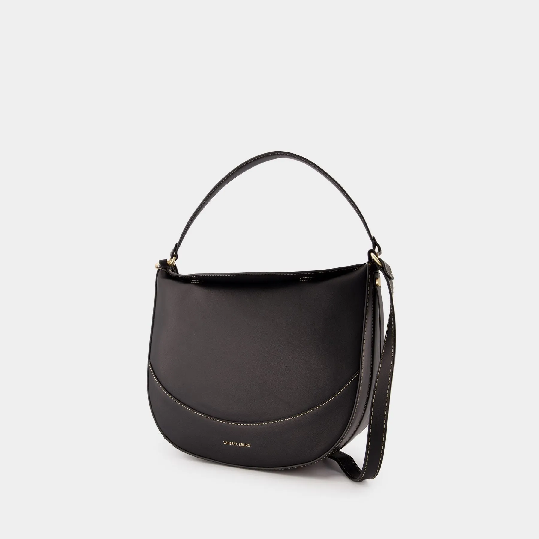 Vanessa Bruno  Daily Bag Crossbody - Vanessa Bruno - Leather - Black