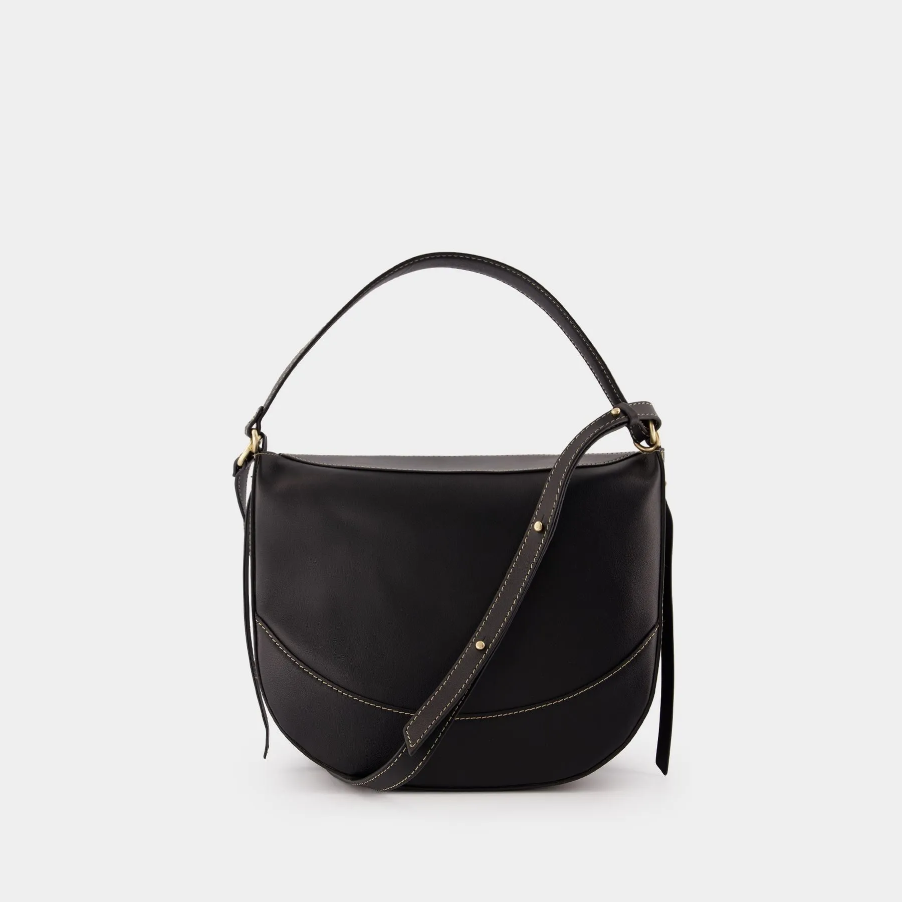 Vanessa Bruno  Daily Bag Crossbody - Vanessa Bruno - Leather - Black