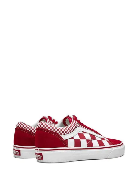 VANS Old Skool Mix Checker, Red/ White