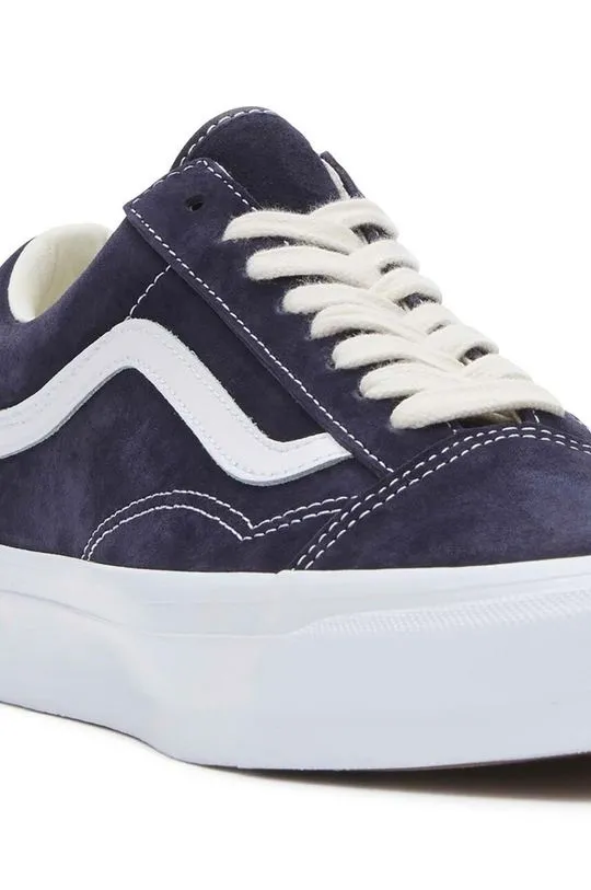 Vans suede plimsolls Premium Standards Old Skool 36 navy blue color VN000CNGCIE1