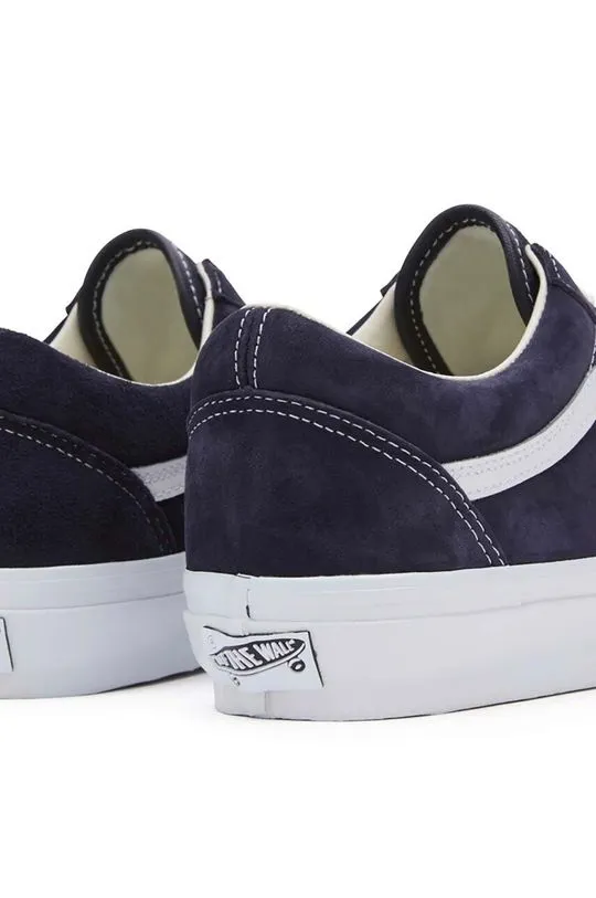 Vans suede plimsolls Premium Standards Old Skool 36 navy blue color VN000CNGCIE1