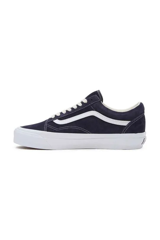 Vans suede plimsolls Premium Standards Old Skool 36 navy blue color VN000CNGCIE1