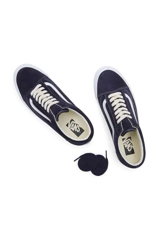 Vans suede plimsolls Premium Standards Old Skool 36 navy blue color VN000CNGCIE1