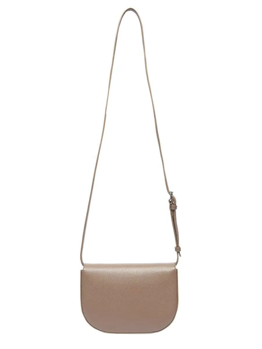 Ville Day S Brown Leather Shoulder Bag