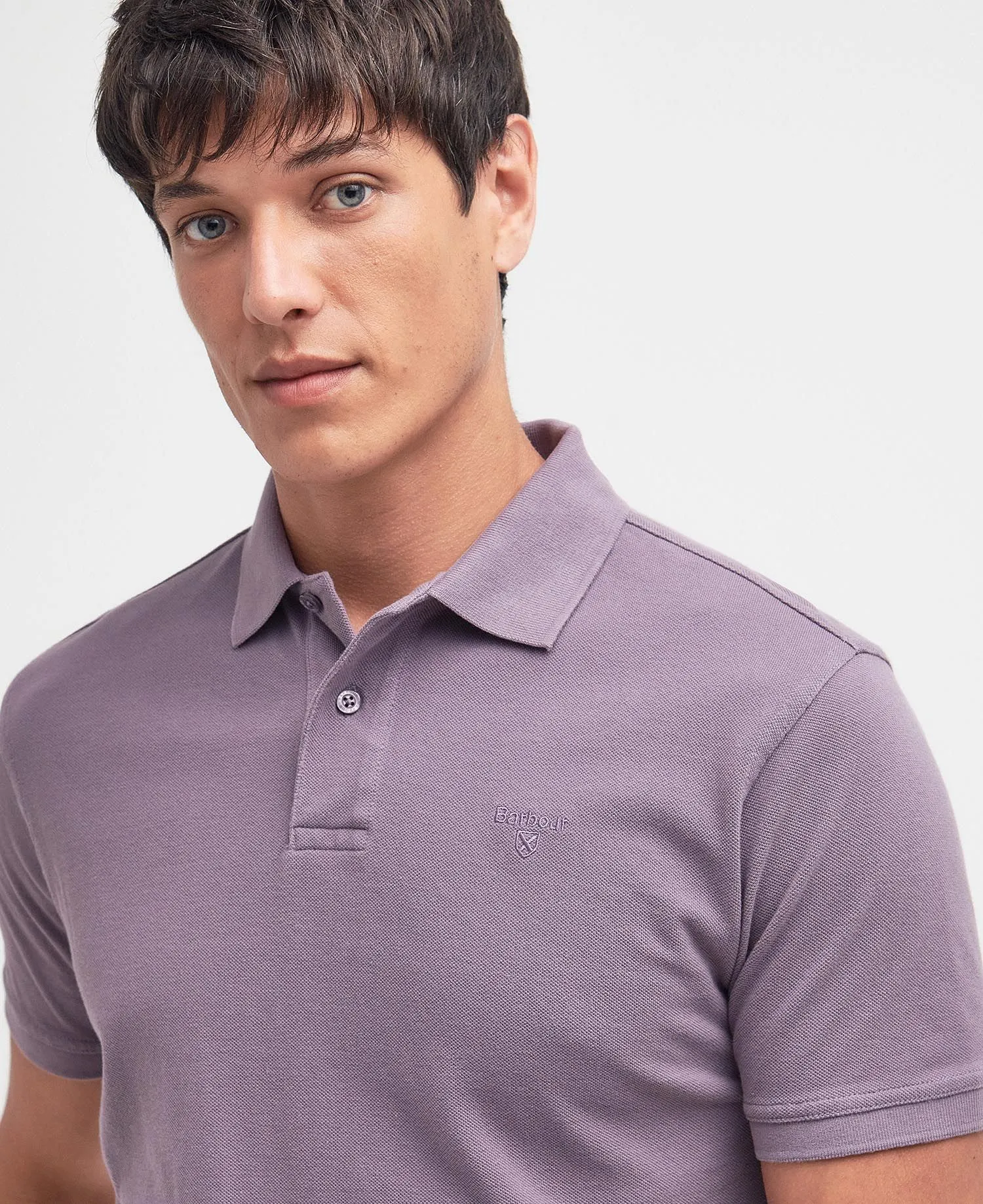  Washed-Out Sports Polo Shirt     