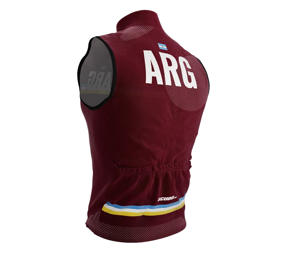 Wind Breaker Cycling Running Sports Vest Argentina Country Code for Men And Women