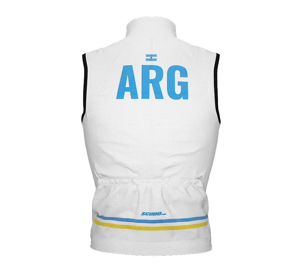 Wind Breaker Cycling Running Sports Vest Argentina Country Code for Men And Women