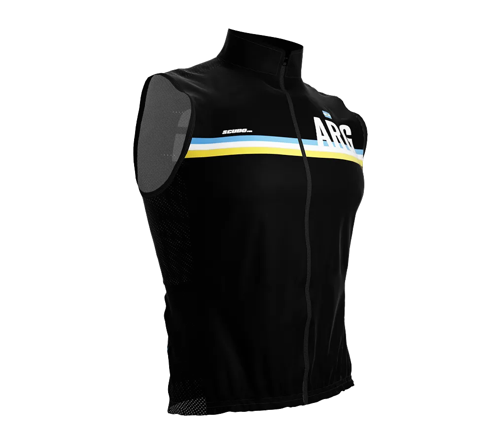 Wind Breaker Cycling Running Sports Vest Argentina Country Code for Men And Women