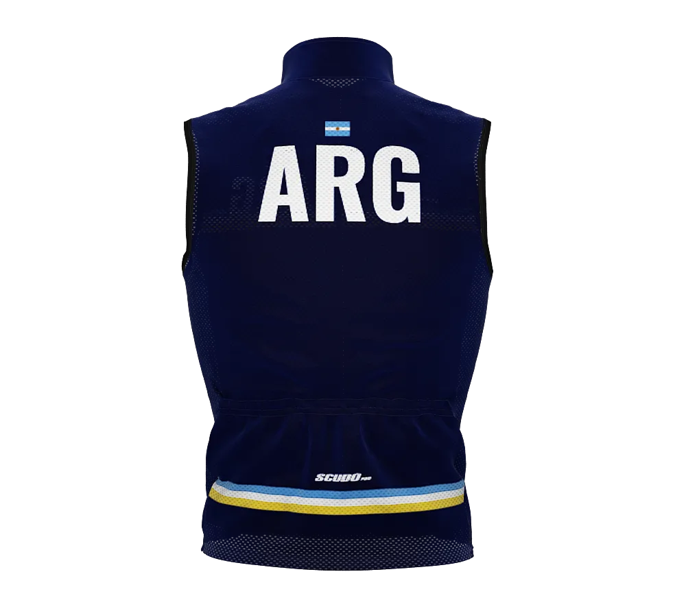 Wind Breaker Cycling Running Sports Vest Argentina Country Code for Men And Women