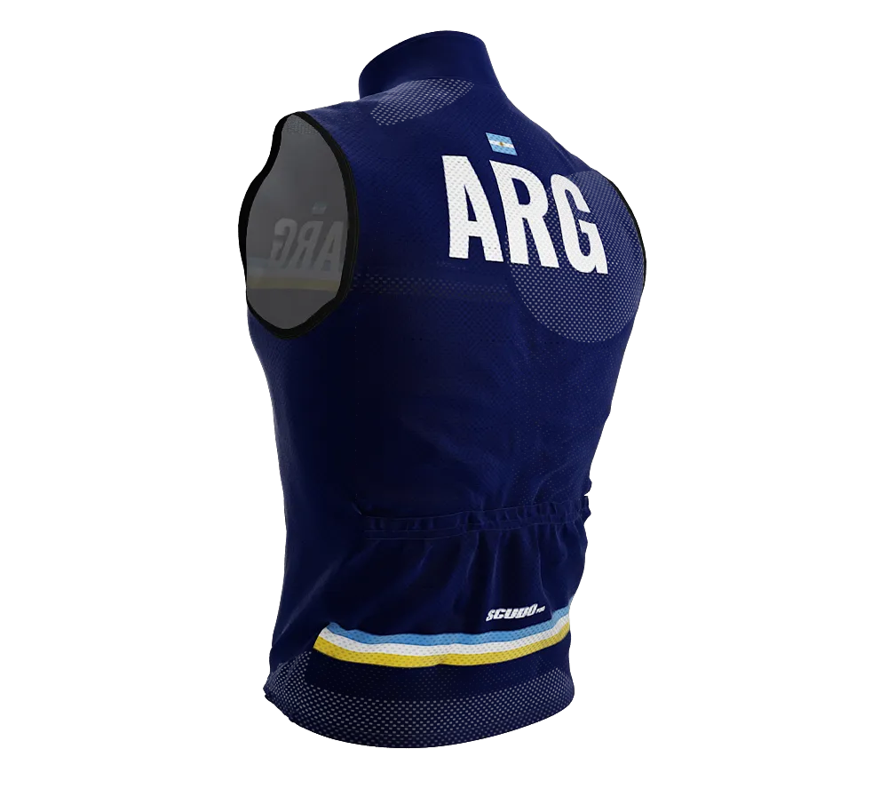 Wind Breaker Cycling Running Sports Vest Argentina Country Code for Men And Women