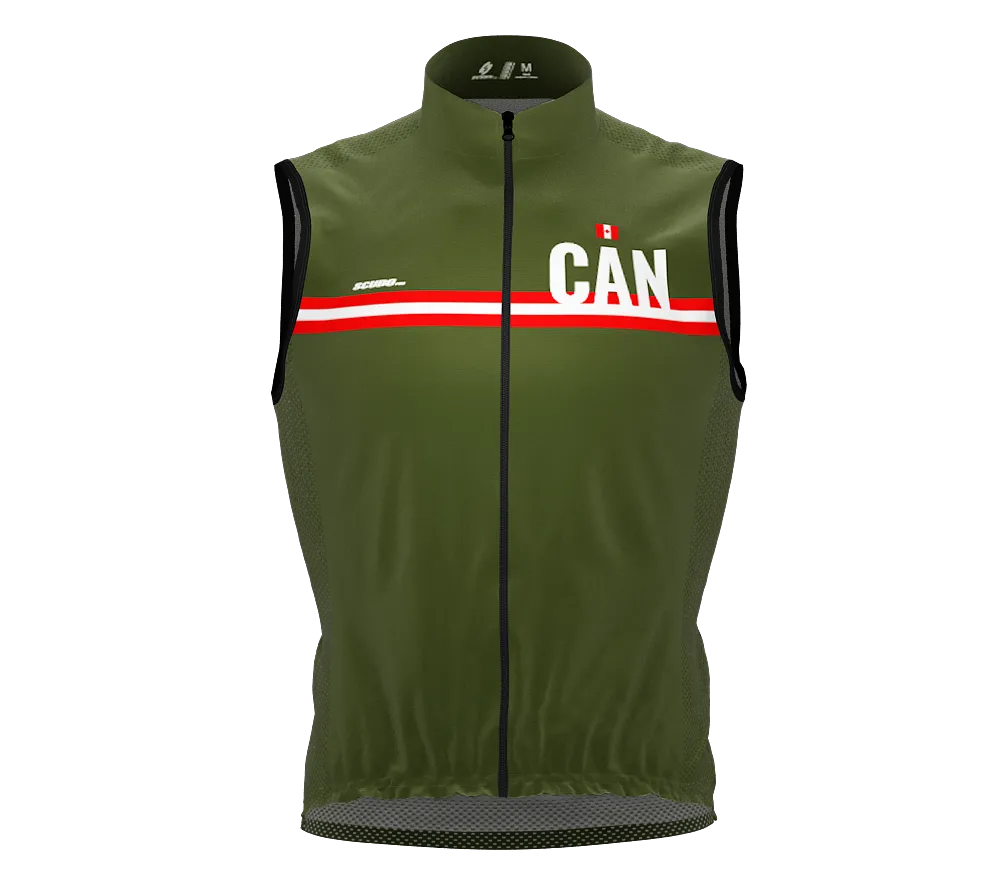 Wind Breaker Cycling Running Sports Vest Canada Country Code for Men And Women