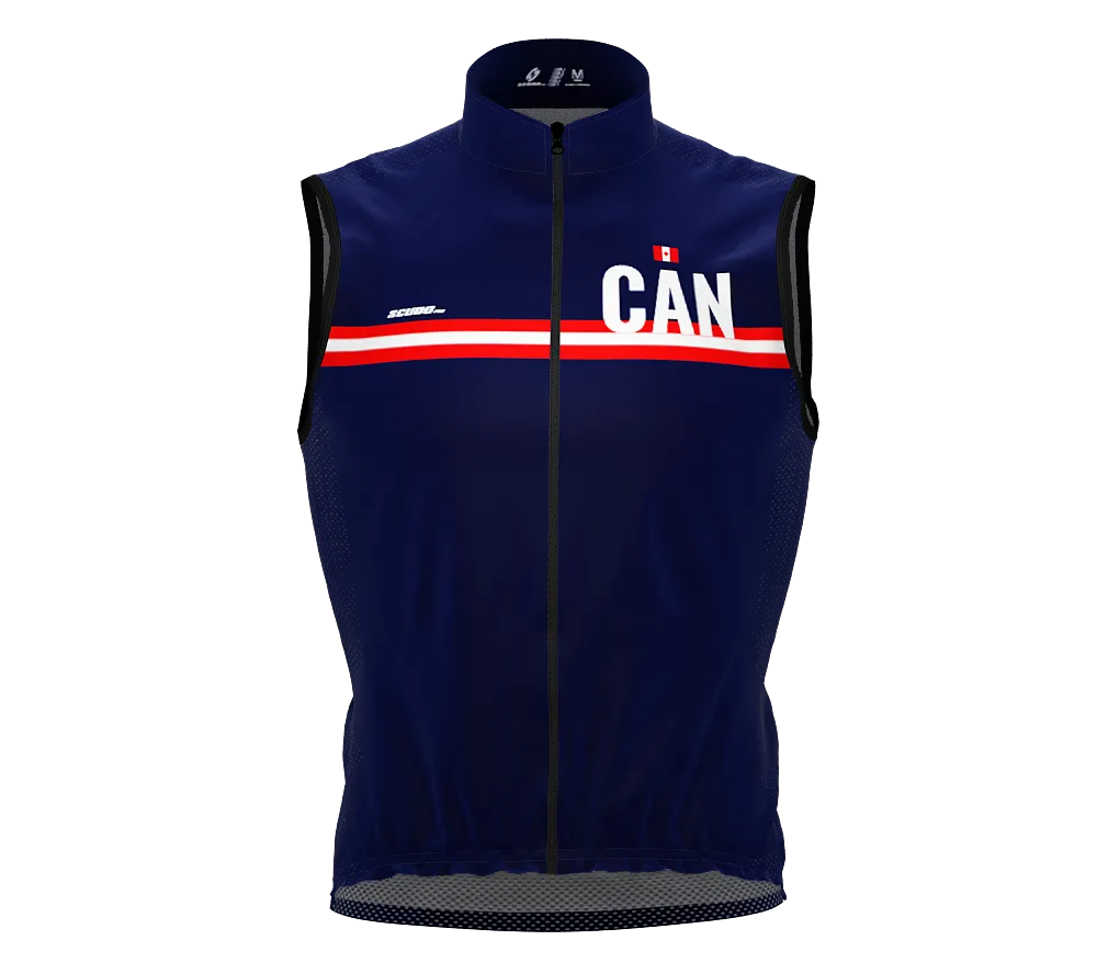 Wind Breaker Cycling Running Sports Vest Canada Country Code for Men And Women