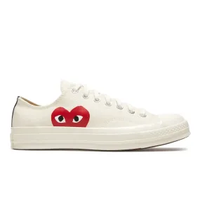 x CDG Play CHUCK TAYLOR LOW Beige